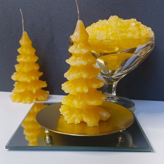 Beeswax Hand Poured Candle - Made in the USA